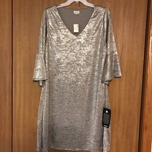 Silver ladies dress